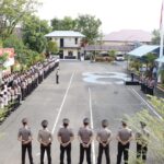 Upacara Korps Raport Kenaikan Pangkat Kepolisian Resor Pangkep