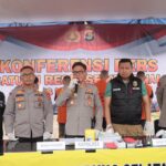 Tambang Emas Ilegal di Katibung Lampung Selatan, Digulung Polres Lampung Selatan.