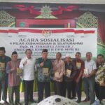 Sosialisasi 4 Pilar Kebangsaan di Lampung Selatan, Peserta dan Warga Muhammadiyah Saling Berebut Foto Bersama H. Zulkifli Anwar