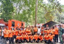 Lembaga SAR PD VIII KB FKPPI Provinsi Lampung Ikuti Gathering Nusantara Relawan Rescue