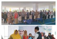 Kementrian BUMN Pusat Bersama ASDP Cabang Bakauheni Gelar Sembako Murah