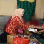 Penasehat DWP Lampung Selatan Sambangi Dan Berikan Bantuan Pada Korban Pelecehan Seksual
