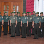 Acara Laporan Korps Kenaikan Pangkat Perwira Akmil