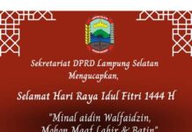 DPRD LAMSEL UCAPKAN MINAL AIDIN WALFAIDZIN