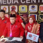 Daftar KPU, PDIP Lamsel Tonjolkan Tema Khebinekaan