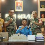 Dandim 0421/Ls Menerima Audiensi Calon Paskibraka Nasional Asal Lamsel