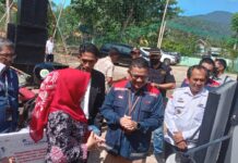 PT.Hutama Karya (HK) adakan gerakan Donasi Buku Dan serahkan Bantuan Di Lampung Selatan