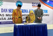 Ns. Arena Lestari, M.Kep., Sp.Kep.J., Ph.D Pimpin Universitas Muhamadiyah Pringsewu Periode 2023-2027