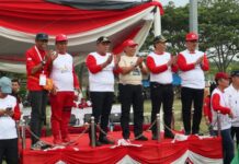 Ketua DPRD Lampung Selatan Dampingi Bupati Membuka Jumbara IX Parade Budaya di Kalianda