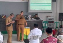 Pemerintah Daerah Lampung selatan adakan Pembobotan bagi para Bakal Calon (balon) kades