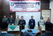 Pj Adi Erlansyah rotasi 15 Pejabat Pemkab Pringsewu Lampung