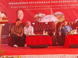 Bimtek, Bupati Lamsel H. Nanang Ermanto Sanggupi Pembuatan Sumur Bor Untuk Peternak “Sahabat Sudin”