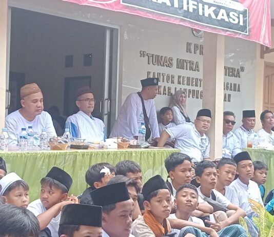 Hari Santri Nasional, Kemenag Kabupaten Lampung selatan Adakan Jalan Sehat