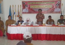 CAMAT KATIBUNG HADIRI MUSRENBANGDES DESA SUKAJAYA, KADES RUSTAM EFFENDI SIMPULKAN PRIORITAS PEMBANGUNAN INFRASTRUKTUR