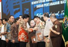 Ungkap Perkara Mafia Tanah, Polda Lampung Diganjar Penghargaan Kementerian Agraria