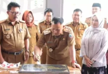 Bupati Lampung Selatan H. Nanang Ermanto Resmikan Kantor BPKAD Lamsel