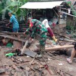 Diduga Lapuk Termakan Usia, Rumah Martingah Warga Desa Budidaya Roboh Rata Dengan Tanah