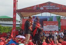 Di Kalianda Lamsel, Kampanye Ganjar Pranowo Perkenalkan Nama Sri Kaptini