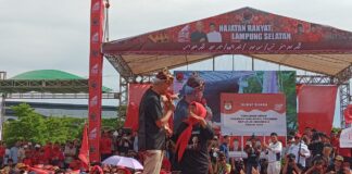 Di Kalianda Lamsel, Kampanye Ganjar Pranowo Perkenalkan Nama Sri Kaptini