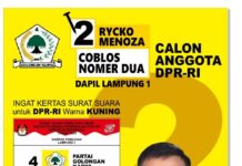 Pererat Silaturahmi, Rycko Menoza, MBA Ingatkan Caleg DPR RI Dapil Lampung 1 Kebanyakan Bukan Orang Asli Lampung Dan Tinggalnya Banyak Di Jakarta