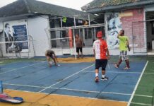 Salam PAS Kadivpas di Lapas Kalianda, Sapa Warga Binaan dan Menangi Pertandingan Badminton
