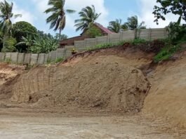 Dikeluhkan Akan Terjadi Tanah Longsor dan Tanah Bergerak, Warga dan Ormas Laskar Lampung Tuntut Dibangunnya Pondasi Pengamanan Tanah