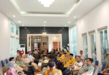 Bakal Calon Gubernur Lampung Partai Golkar Ir. Hanan A. Rozak, MS silaturahmi bersama Tokoh Partai Golkar Provinsi Lampung