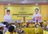 Golkar Bandar Lampung Sambut Hangat Bacagub Hanan bersama Pengurus DPP