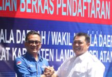 Bacabup Fahrurrozi ST MM Kembalikan Berkas , DPC Demokrat Lamsel Nyatakan Berkas Lengkap