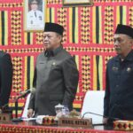 Ketua Dewan H. Hendry Rosyadi, SH MH Pimpin Rapat Paripurna Penyampaian LKPJ Bupati Lampung Selatan