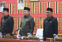 Ketua Dewan H. Hendry Rosyadi, SH MH Pimpin Rapat Paripurna Penyampaian LKPJ Bupati Lampung Selatan