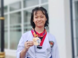 *Siswi SDN 3 Way Urang Kembali Raih Emas Kejuaraan Taekwondo Saburai Cup XV Tahun 2024*