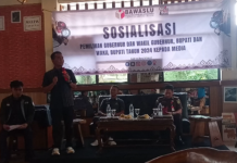 Sosialisasi Pilkada 2024, Bawaslu Lamsel Ajak Media Ikut Lakukan Pengawasan