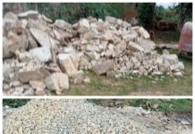 Kwalitas Bahan Material Proyek Buruk, PUPR Pringsewu Acuh