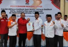 Batal Lawan Kotak Kosong, PKS Resmi Usung Nanang Ermanto – Antoni Imam di Pilkada Lamsel