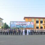 Irjen Pol.Helmy Santika Pimpin Upacara Hari Juang Polri 2024 di Polda Lampung.