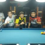 Menang Telak, Pasangan Doble Biliar PWI Lampung Tembus Semi Final