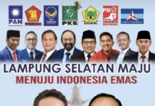 Pendaftaran dan Deklarasi Dukungan Balon Bupati Lamsel Egi-Syaiful Hadirkan Ribuan Massa dan Tampilkan Nuansa Pesta Rakyat