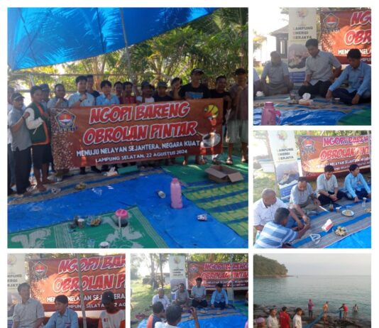 PT LEB-HNSI Lampung Serap Asprasi Nelayan Way Muli Rajabasa Lamsel