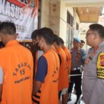 Polsek Tanjung Bintang Tangkap 9 Pelaku kejahatan dalam 10 hari.