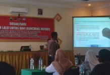 Dishub Lamsel Gelar Sosialisasi Keselamatan Lalulintas dan Loucing Inovasi