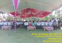 Ketua DPRD Hadiri Upacara Hari Santri Nasional