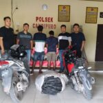 Dua Pelaku Pencurin Kabel Pengairan Sawah, di Tangkap Polisi Saat Patroli.