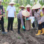 Polres Lampung Selatan Sukseskan Launching Gugus Tugas Polri untuk Ketahanan Pangan Nasional