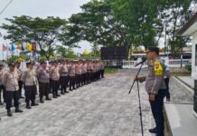 Polres Lampung Selatan Kawal Distribusi Logistik Pilkada 2024 ke 17 Kecamatan