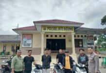 Penemuan 3 Sepeda Motor Diduga Hasil Pencurian oleh Polsek Jati Agung