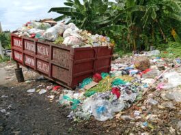 Jelang Pelantikan Bupati, Semua Instansi Bersih Bersih, Tapi DLH Malah Cuek Sampah Dibiarkan Berserakan Timbulkan Bau Tak Sedap