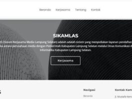 Dinas Kominfo Lampung Selatan Bakal Buka Pendaftaran Kerjasama Media Massa Secara Online