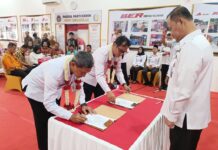 Sertijab Kalapas Kalianda, Kalapas Baru: Satu Kata, Satu Komitmen