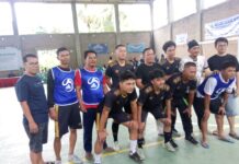 Pererat Tali Silaturahmi Antar Aparatur Desa/Kelurahan, Mahasiswa KKN Unila Gelar Olahraga Tanding Futsal